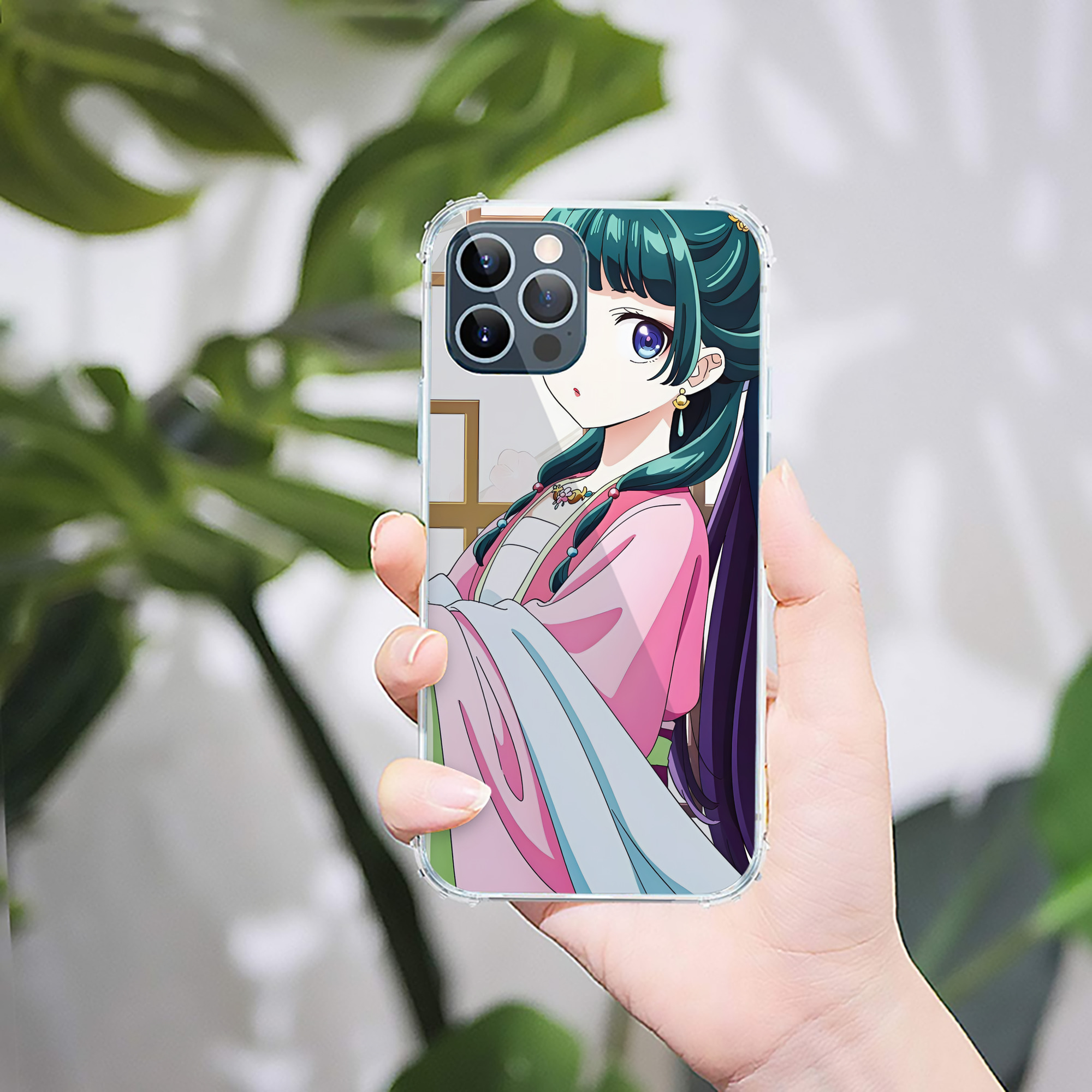 （画像用） 薬屋のひとりごと The Apothecary Diaries 【iPhone 12シリーズ対応】透明スマホケース（クリアソフトケース）